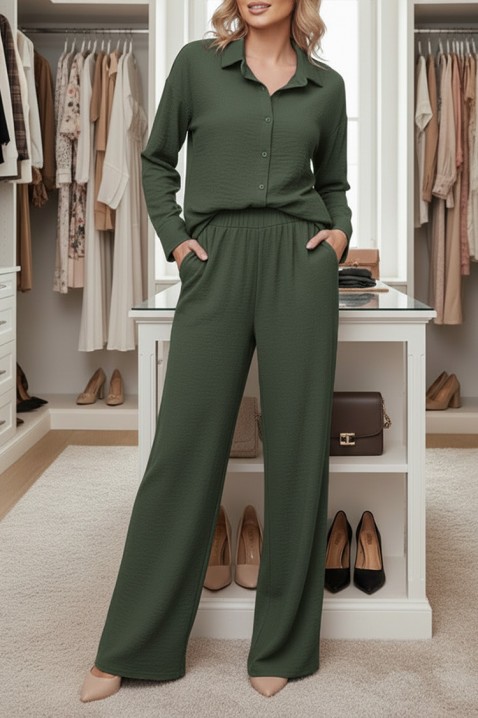 Комплект NRELONZANA KHAKI, Цвят: каки, IVET.BG - Твоят онлайн бутик.