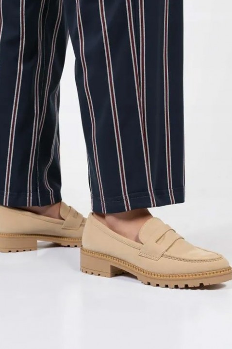 Дамски мокасини MOKANINZA BEIGE, Цвят: беж, IVET.BG - Твоят онлайн бутик.