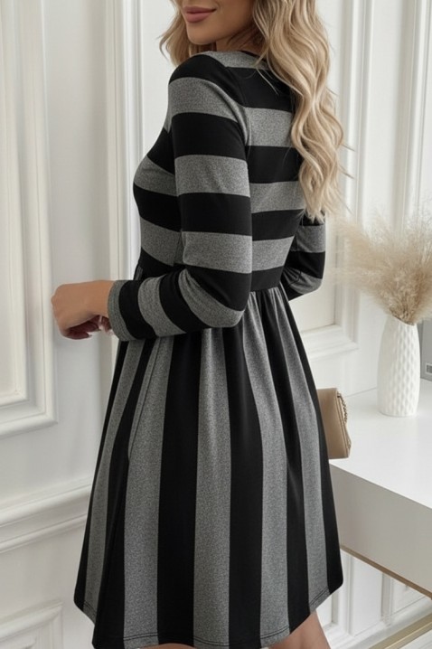 Рокля TEDILANDA, Цвят: сив, IVET.BG - Твоят онлайн бутик.