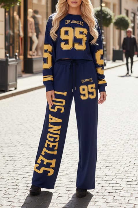 Комплект EVREDINZA NAVY, Цвят: тъмносин, IVET.BG - Твоят онлайн бутик.