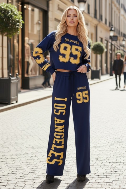 Комплект EVREDINZA NAVY, Цвят: тъмносин, IVET.BG - Твоят онлайн бутик.