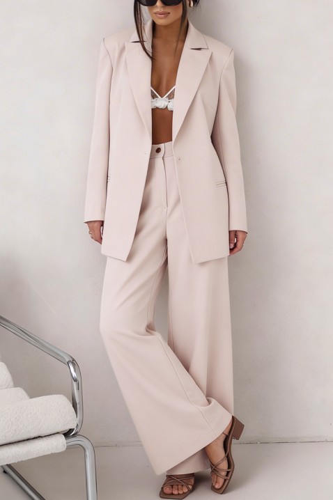 Комплект ELEGANVA ECRU, Цвят: екрю, IVET.BG - Твоят онлайн бутик.