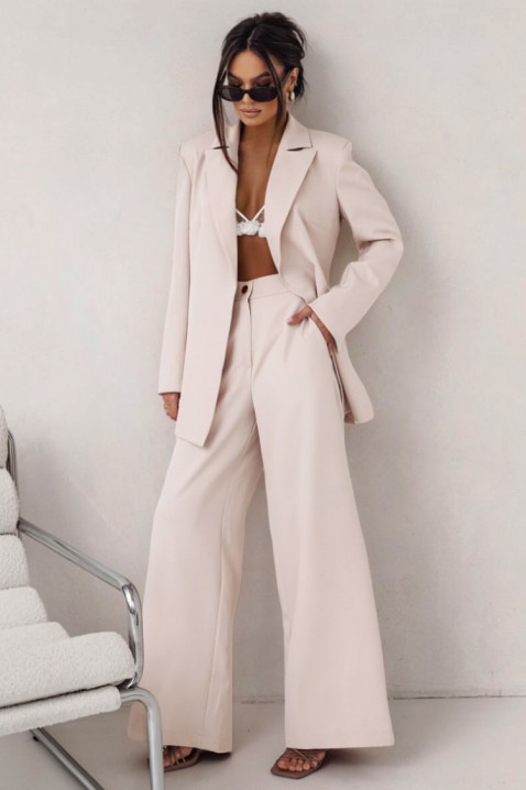 Комплект ELEGANVA ECRU, Цвят: екрю, IVET.BG - Твоят онлайн бутик.