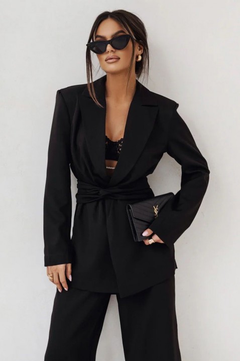 Комплект ELEGANVA BLACK, Цвят: черен, IVET.BG - Твоят онлайн бутик.