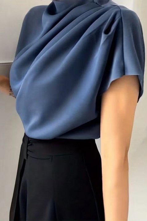 Топ GLORELZANA, Цвят: тъмносин, IVET.BG - Твоят онлайн бутик.