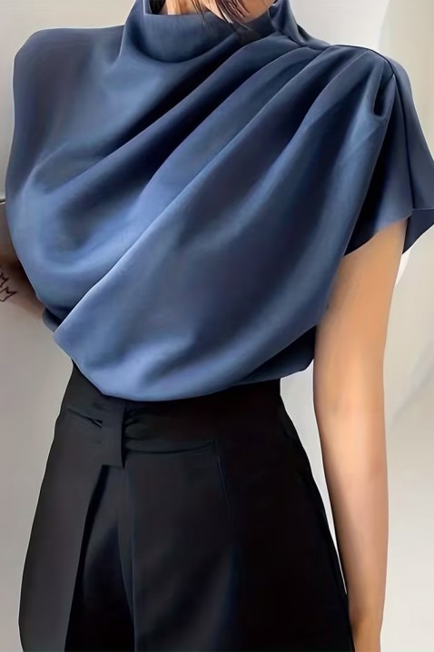 Топ GLORELZANA, Цвят: тъмносин, IVET.BG - Твоят онлайн бутик.