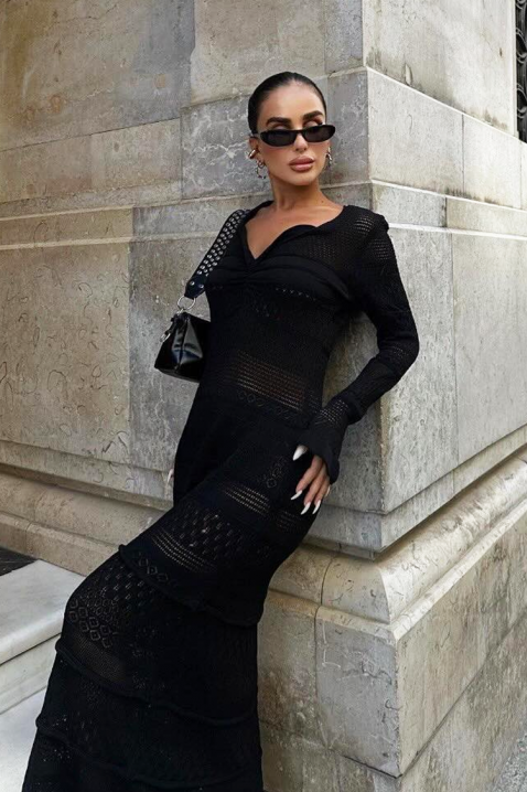 Рокля STROLVERZA, Цвят: черен, IVET.BG - Твоят онлайн бутик.