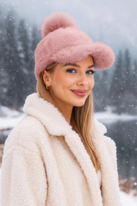 Шапка TERELOSA PINK, Цвят: розов, IVET.BG - Твоят онлайн бутик.