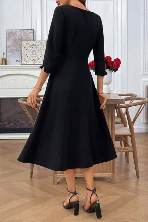 Рокля MELONZA, Цвят: черен, IVET.BG - Твоят онлайн бутик.