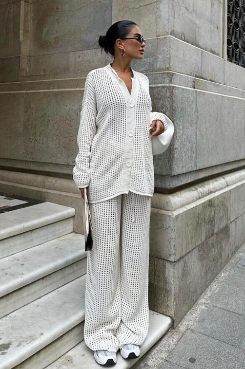 Комплект BLELONZINA, Цвят: бял, IVET.BG - Твоят онлайн бутик.