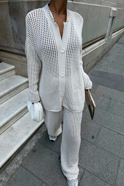 Комплект BLELONZINA, Цвят: бял, IVET.BG - Твоят онлайн бутик.