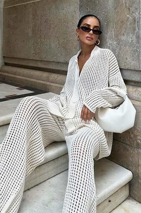 Комплект BLELONZINA, Цвят: бял, IVET.BG - Твоят онлайн бутик.