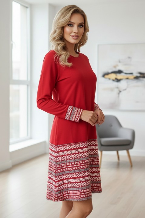 Рокля BLORELGA RED, Цвят: червен, IVET.BG - Твоят онлайн бутик.