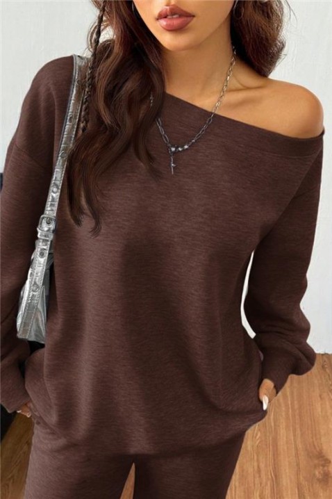 Комплект TAFERINA BROWN, Цвят: кафяв, IVET.BG - Твоят онлайн бутик.