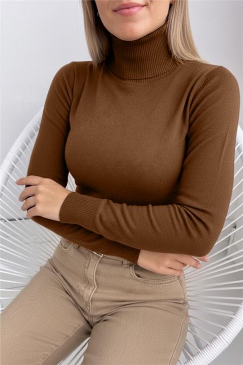 Пуловер BRONENZA CAMEL, Цвят: светлокафяв, IVET.BG - Твоят онлайн бутик.