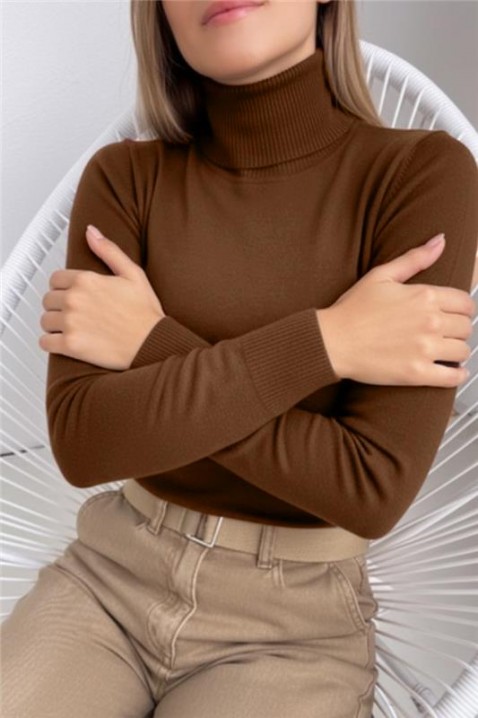 Пуловер BRONENZA CAMEL, Цвят: светлокафяв, IVET.BG - Твоят онлайн бутик.