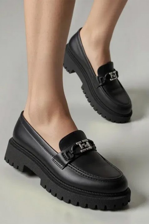 Дамски мокасини TROVERLMA, Цвят: черен, IVET.BG - Твоят онлайн бутик.