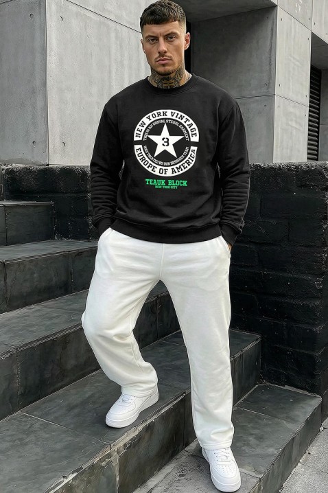 Мъжка блуза ZARENZO, Цвят: черен, IVET.BG - Твоят онлайн бутик.