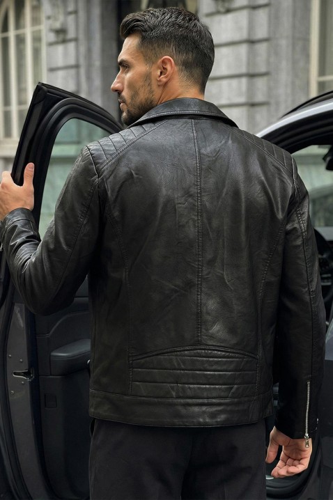 Мъжко яке FABRINZO, Цвят: черен, IVET.BG - Твоят онлайн бутик.