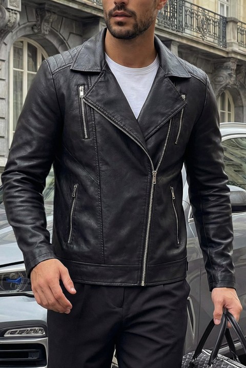 Мъжко яке FABRINZO, Цвят: черен, IVET.BG - Твоят онлайн бутик.