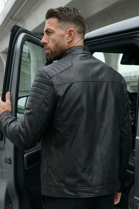 Мъжко яке MARTINEZO, Цвят: черен, IVET.BG - Твоят онлайн бутик.