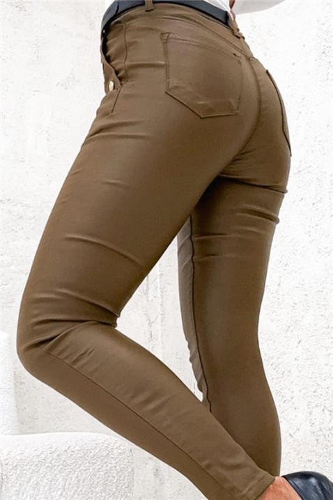 Панталон TEBRIADA, Цвят: кафяв, IVET.BG - Твоят онлайн бутик.