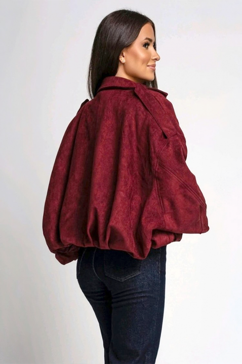 Яке ZERLENDA BORDO, Цвят: бордо, IVET.BG - Твоят онлайн бутик.