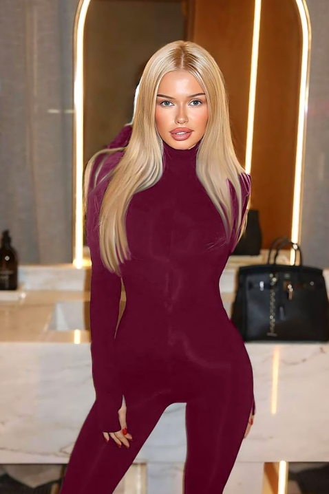 Гащеризон AROZELDA BORDO, Цвят: бордо, IVET.BG - Твоят онлайн бутик.