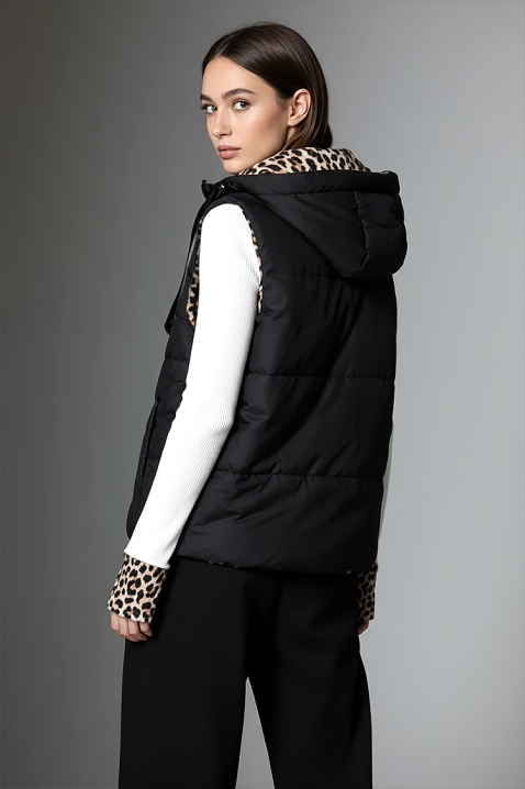 Елек CLERMONA BLACK, Цвят: черен, IVET.BG - Твоят онлайн бутик.