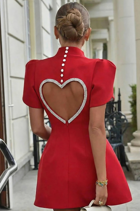 Рокля GRESIONA RED, Цвят: червен, IVET.BG - Твоят онлайн бутик.