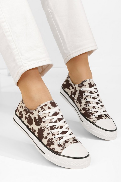 Дамски кецове RENIRADA, Цвят: кафяв, IVET.BG - Твоят онлайн бутик.