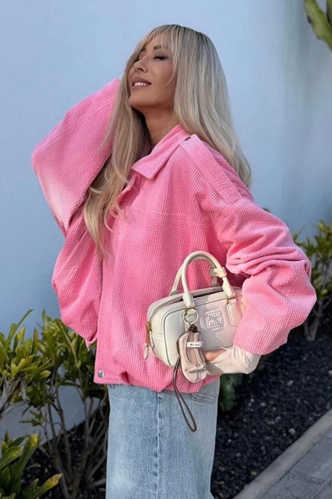 Яке MEZERA, Цвят: розов, IVET.BG - Твоят онлайн бутик.