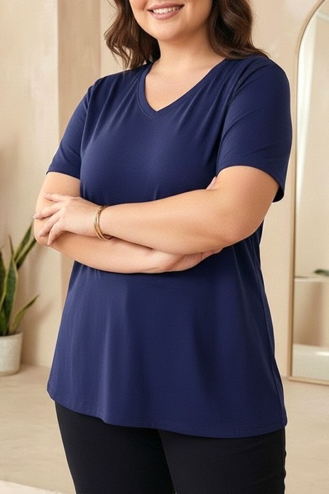 Тениска OBRILDA NAVY, Цвят: тъмносин, IVET.BG - Твоят онлайн бутик.