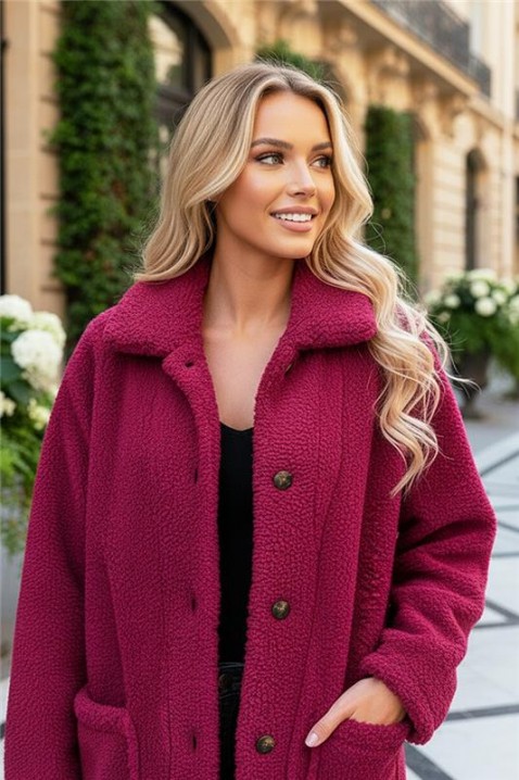 Жилетка MONTANZA BORDO, Цвят: бордо, IVET.BG - Твоят онлайн бутик.