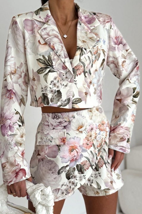 Комплект FLORALZA WHITE, Цвят: бял, IVET.BG - Твоят онлайн бутик.