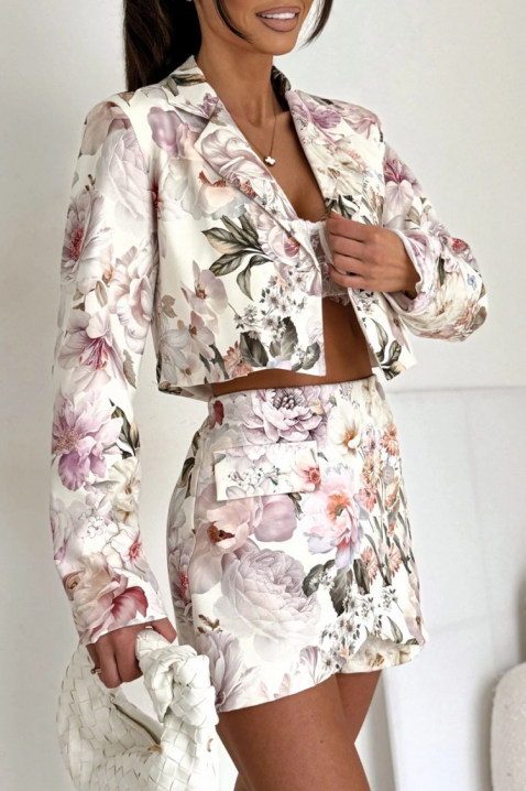 Комплект FLORALZA WHITE, Цвят: бял, IVET.BG - Твоят онлайн бутик.