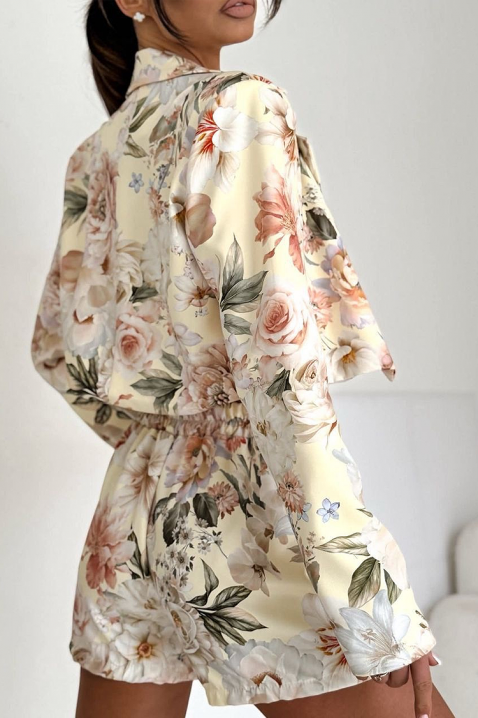 Комплект FLORALZA YELLOW, Цвят: жълт, IVET.BG - Твоят онлайн бутик.