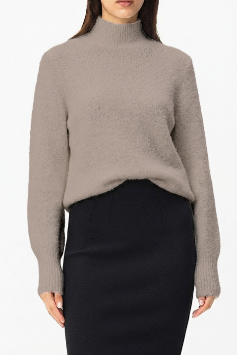 Пуловер BROJEFA GREY, Цвят: сив, IVET.BG - Твоят онлайн бутик.