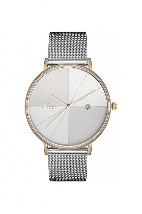 Дамски часовник G. Rossi 12540B-3D2, Цвят: сребърен, IVET.BG - Твоят онлайн бутик.