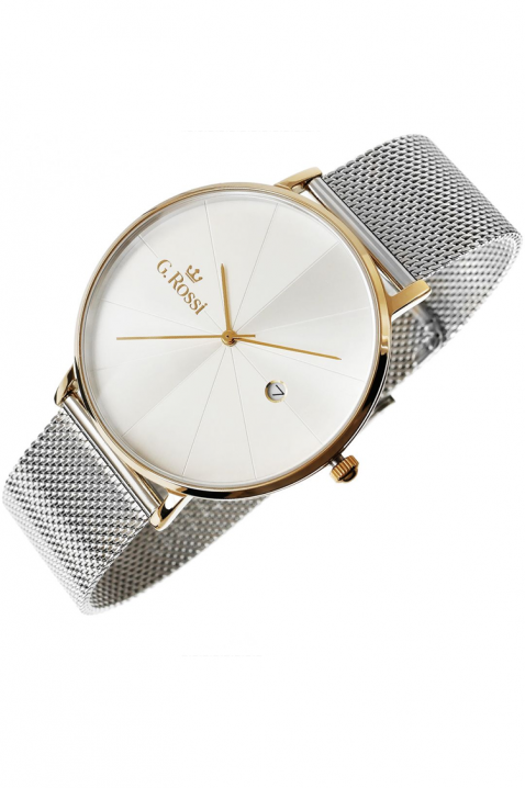 Дамски часовник G. Rossi 12540B-3D2, Цвят: сребърен, IVET.BG - Твоят онлайн бутик.