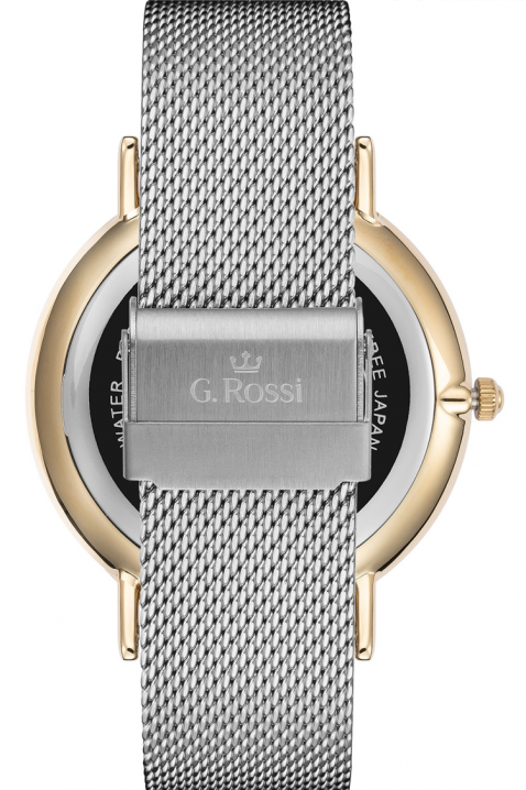 Дамски часовник G. Rossi 12540B-3D2, Цвят: сребърен, IVET.BG - Твоят онлайн бутик.