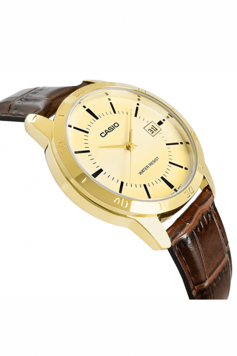 Мъжки часовник Casio MTP-V004GL-7AUDF, Цвят: кафяв, IVET.BG - Твоят онлайн бутик.