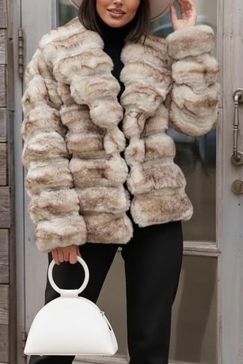 Палто FLOSERGA, Цвят: беж, IVET.BG - Твоят онлайн бутик.