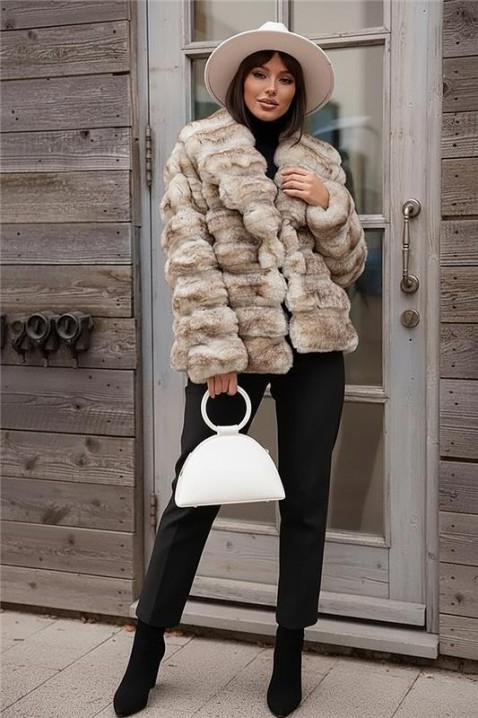 Палто FLOSERGA, Цвят: беж, IVET.BG - Твоят онлайн бутик.