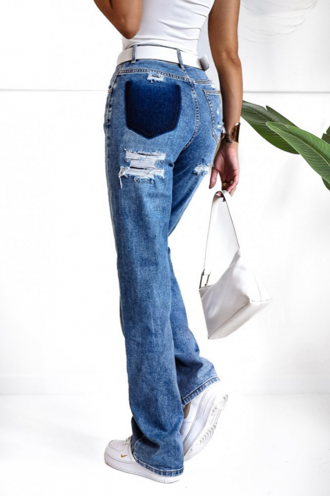 Дънки ZENTARA, Цвят: син, IVET.BG - Твоят онлайн бутик.