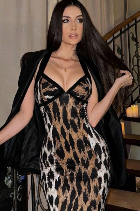 Рокля ZARAXINA, Цвят: многоцветен, IVET.BG - Твоят онлайн бутик.