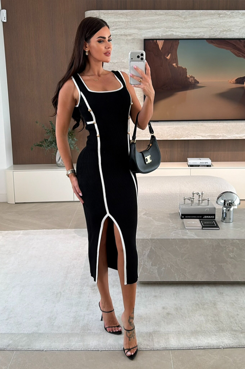 Рокля ZERENA BLACK, Цвят: черен, IVET.BG - Твоят онлайн бутик.