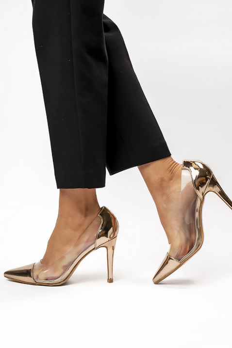 Дамски обувки SERFONMA GOLD, Цвят: златен, IVET.BG - Твоят онлайн бутик.