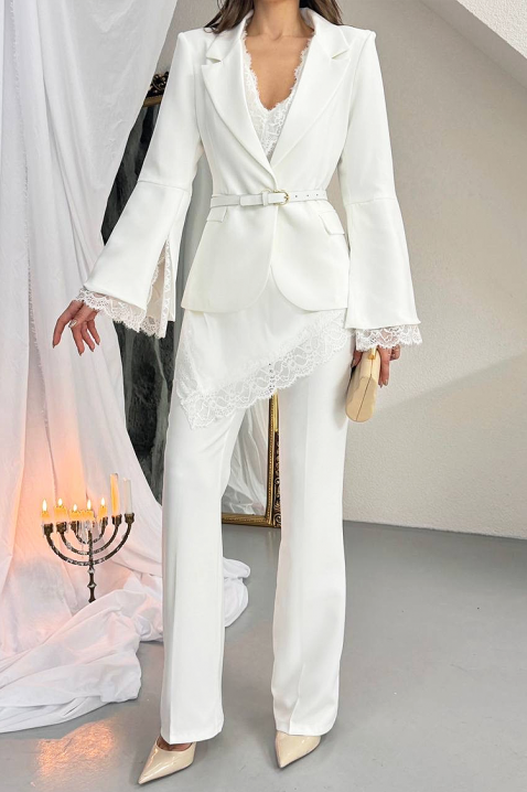 Комплект BORFOLA WHITE, Цвят: бял, IVET.BG - Твоят онлайн бутик.