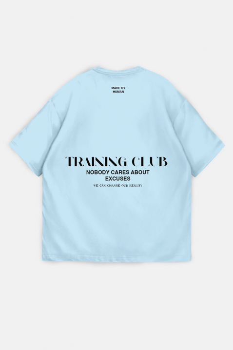 Мъжка тениска LAGOLRDO SKY, Цвят: светлосин, IVET.BG - Твоят онлайн бутик.